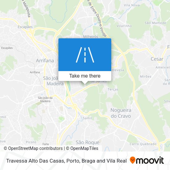 Travessa Alto Das Casas map