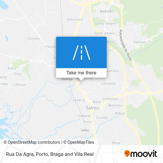 Rua Da Agra map