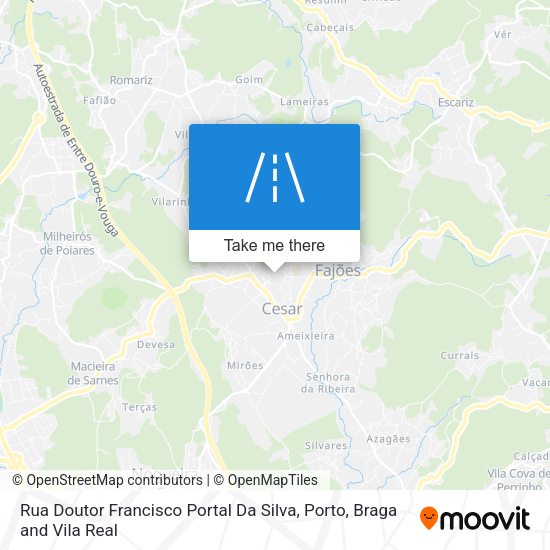 Rua Doutor Francisco Portal Da Silva mapa