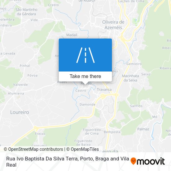 Rua Ivo Baptista Da Silva Terra mapa