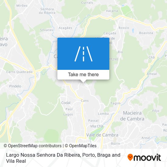 Largo Nossa Senhora Da Ribeira mapa