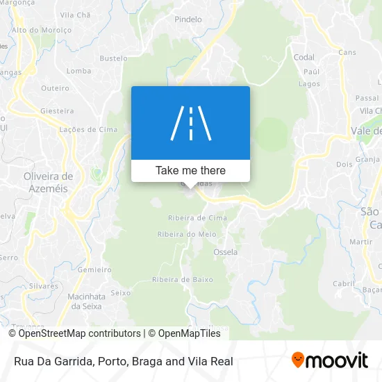 Rua Da Garrida map
