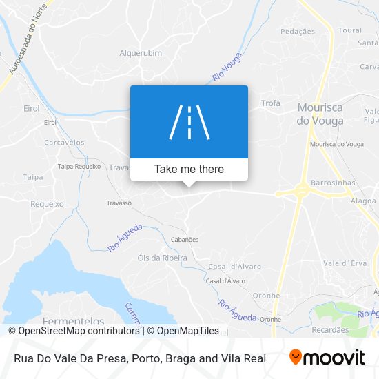 Rua Do Vale Da Presa map