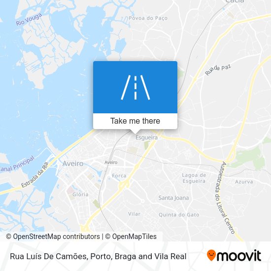 Rua Luís De Camões map