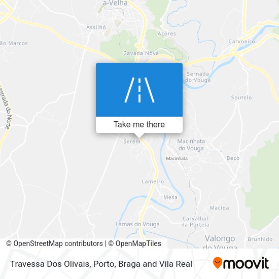 Travessa Dos Olivais mapa