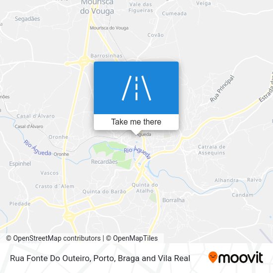 Rua Fonte Do Outeiro mapa