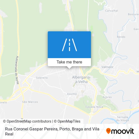 Rua Coronel Gaspar Pereira map