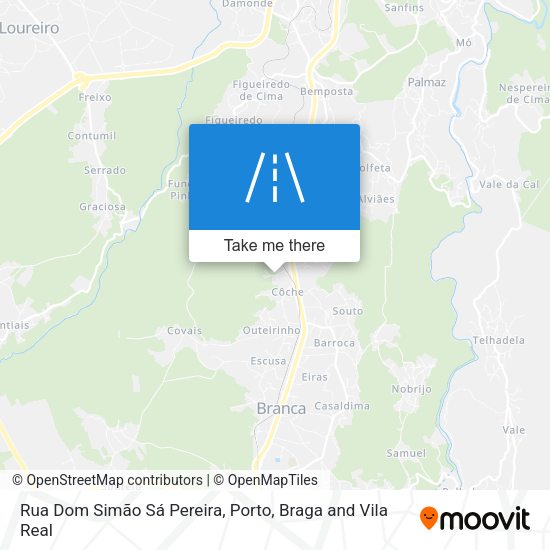 Rua Dom Simão Sá Pereira map