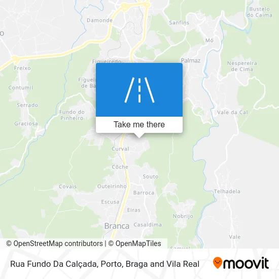 Rua Fundo Da Calçada map