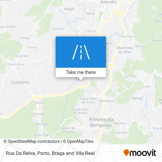 Rua Da Relva map