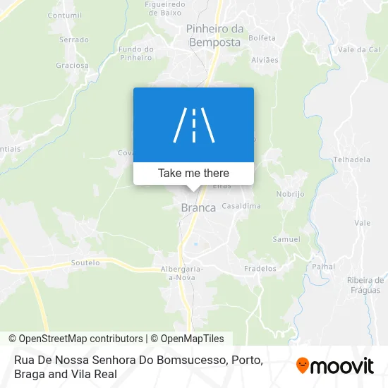 Rua De Nossa Senhora Do Bomsucesso map