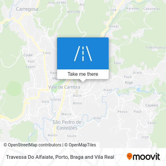 Travessa Do Alfaiate map