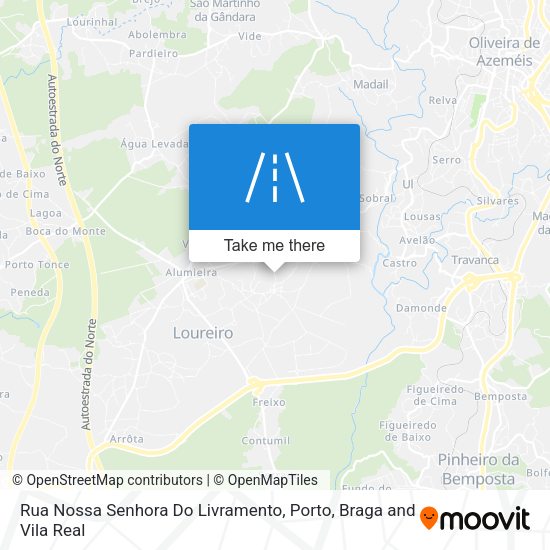 Rua Nossa Senhora Do Livramento map