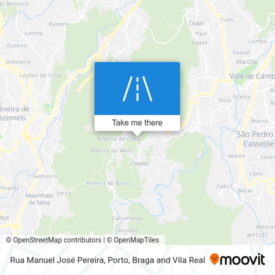 Rua Manuel José Pereira map