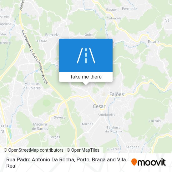 Rua Padre António Da Rocha map
