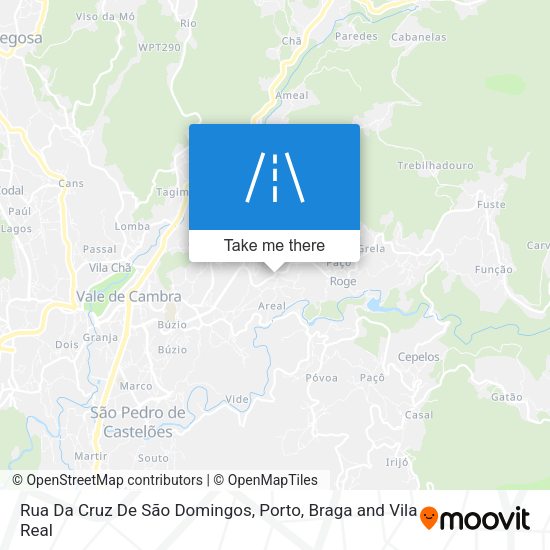 Rua Da Cruz De São Domingos mapa