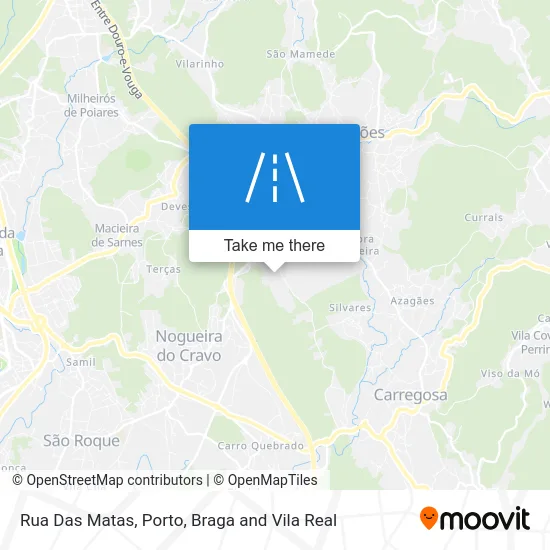 Rua Das Matas map