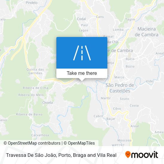 Travessa De São João map