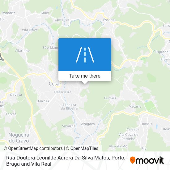 Rua Doutora Leonilde Aurora Da Silva Matos map