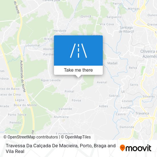 Travessa Da Calçada De Macieira map
