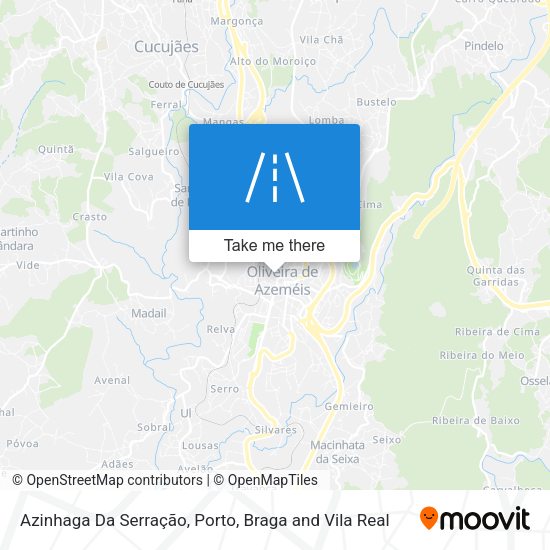 Azinhaga Da Serração map