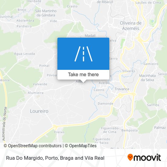 Rua Do Margido map