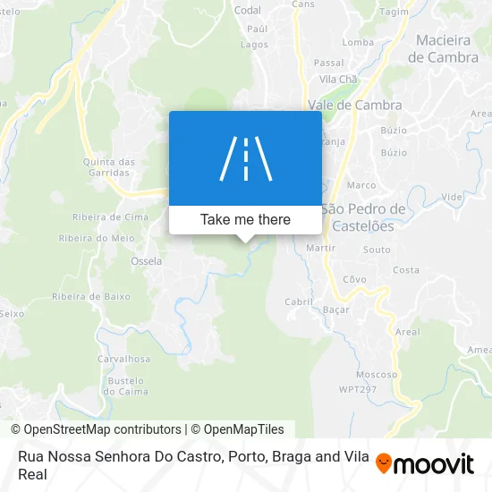 Rua Nossa Senhora Do Castro map