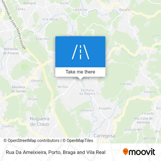 Rua Da Ameixieira map