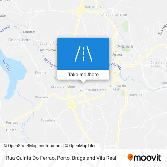 Rua Quinta Do Ferrao map