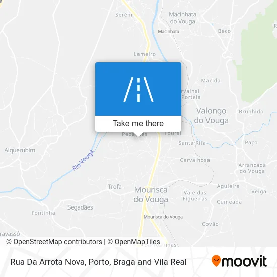 Rua Da Arrota Nova map