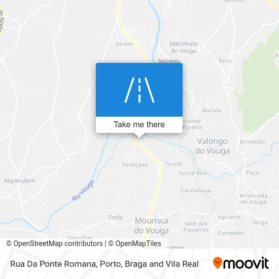 Rua Da Ponte Romana map