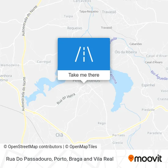 Rua Do Passadouro map