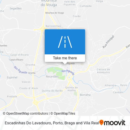 Escadinhas Do Lavadouro map