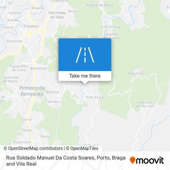 Rua Soldado Manuel Da Costa Soares map