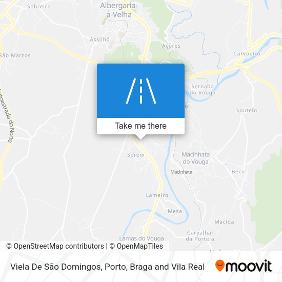 Viela De São Domingos mapa