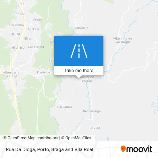 Rua Da Dioga map
