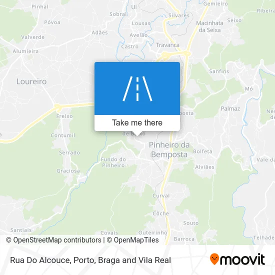 Rua Do Alcouce map
