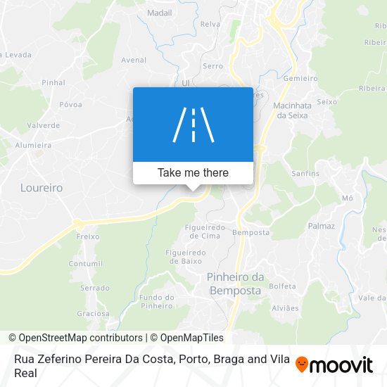Rua Zeferino Pereira Da Costa map