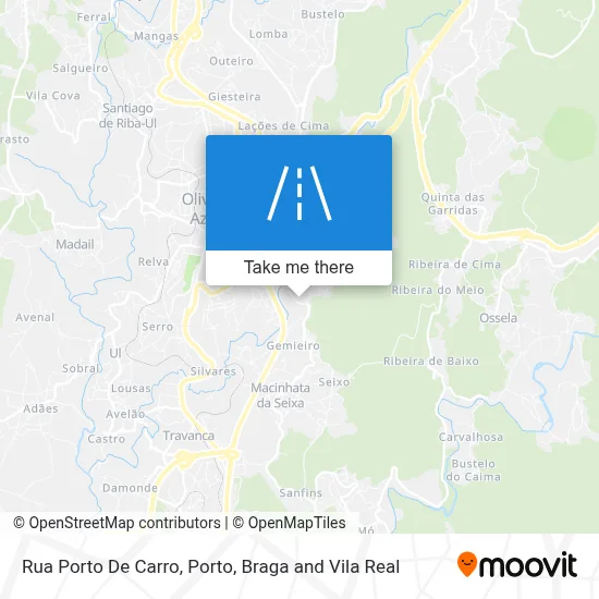 Rua Porto De Carro map