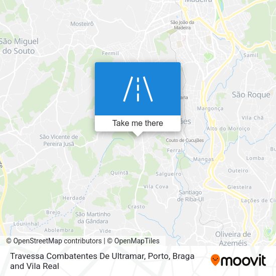 Travessa Combatentes De Ultramar map