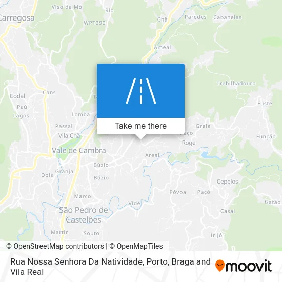 Rua Nossa Senhora Da Natividade map