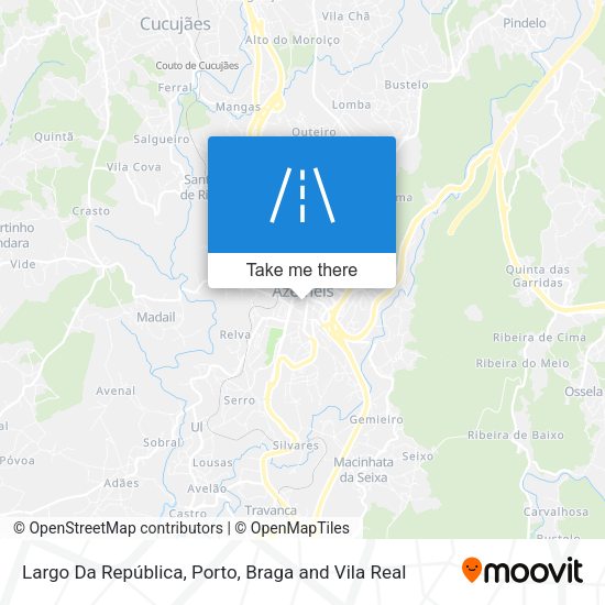Largo Da República map