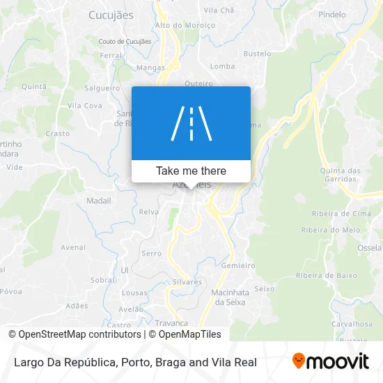 Largo Da República map