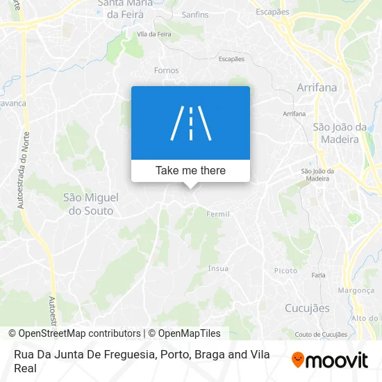 Rua Da Junta De Freguesia map