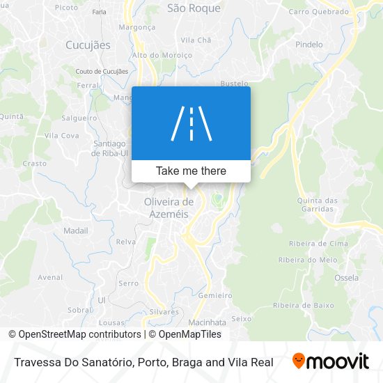 Travessa Do Sanatório map
