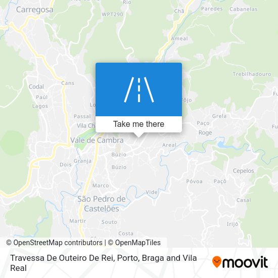 Travessa De Outeiro De Rei mapa