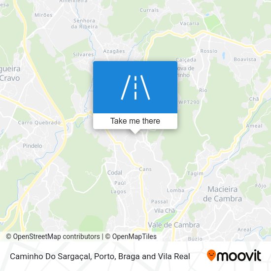 Caminho Do Sargaçal map