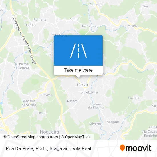Rua Da Praia map
