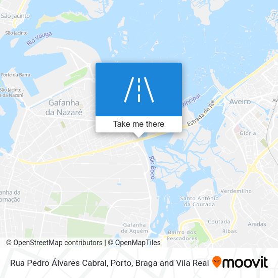 Rua Pedro Álvares Cabral map
