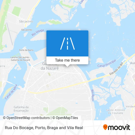Rua Do Bocage map